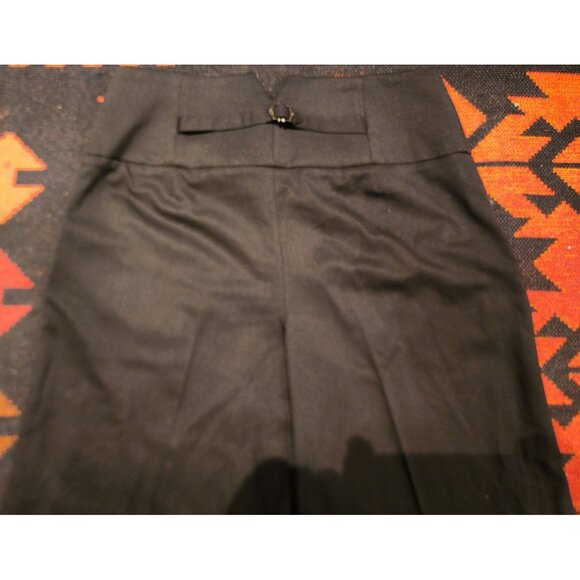 NEW High-Waisted Black Button-Front Trousers By H&M Size 12 - Picture 15 of 15